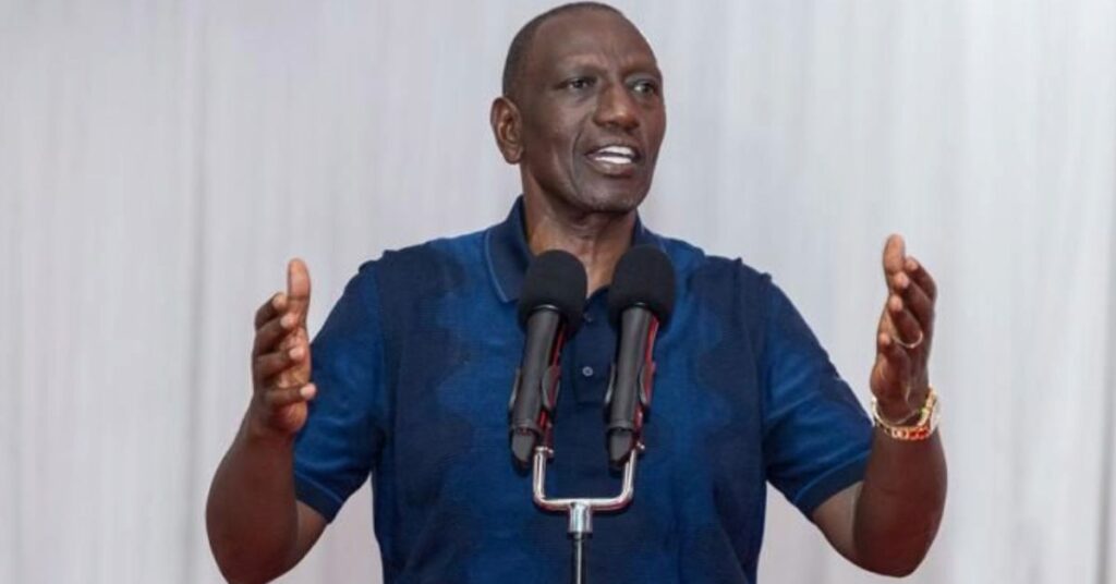 H.E. William Samoei Ruto, President of Kenya, speaking again